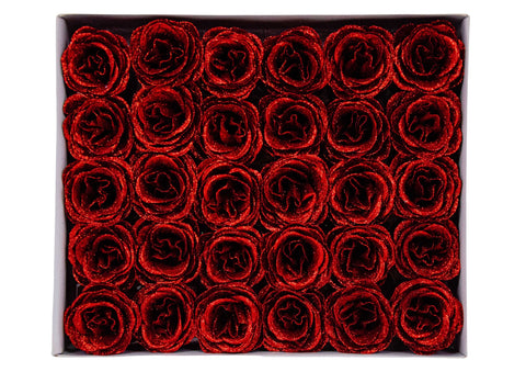 Set 30 trandafirii cu sclipici