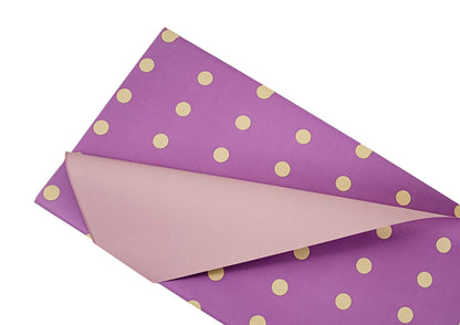 Celofan Preumim  Doua Fete  cu Buline 57x57cm 20 buc / set