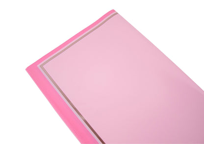 Celofan Mat cu Dunga pe Margine