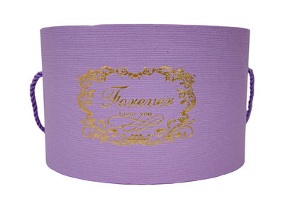 Cutie Rotunda Decoratiuni pentru Aranjamente Florale D20 x l13 cm