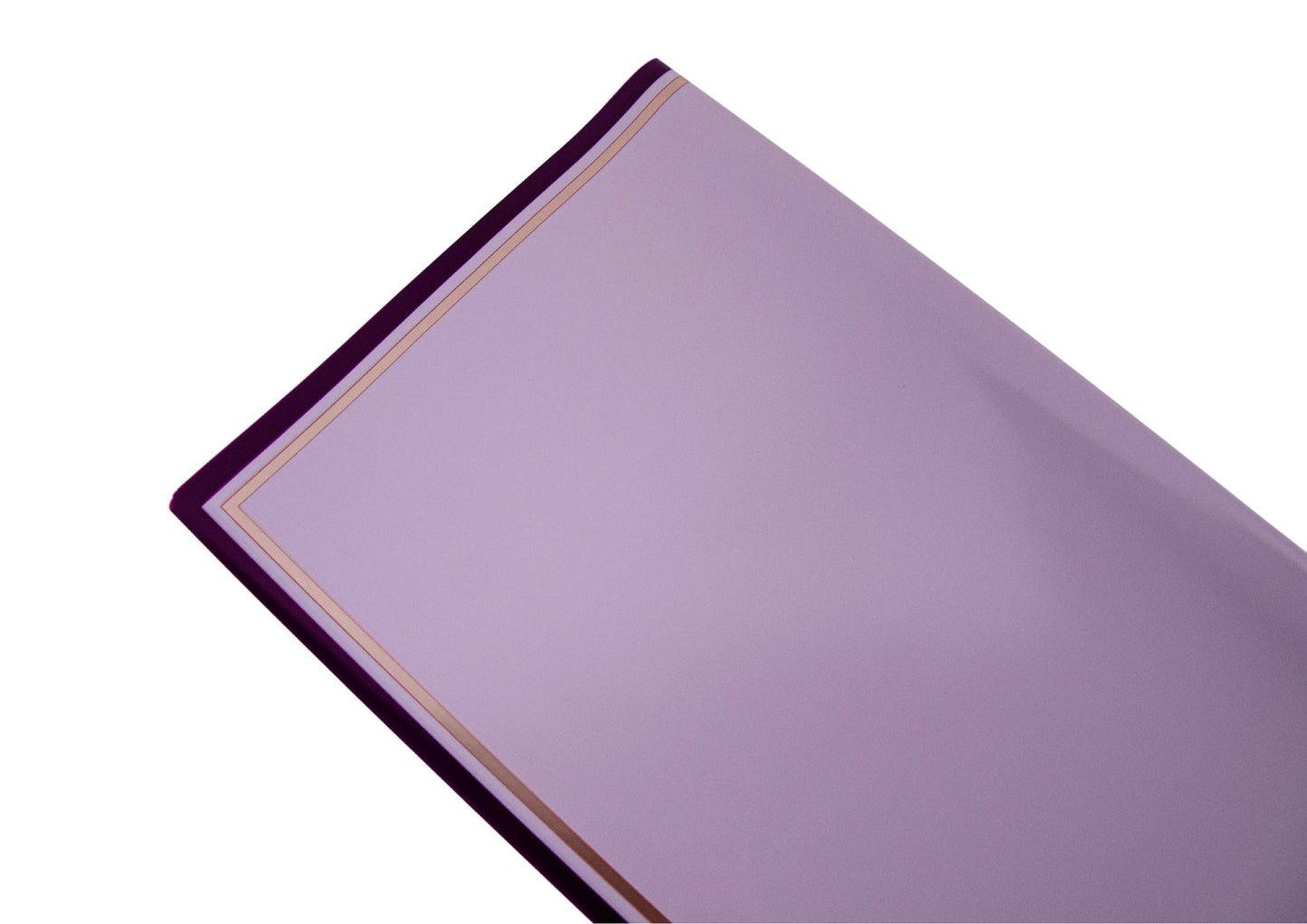 Celofan Mat cu Dunga pe Margine