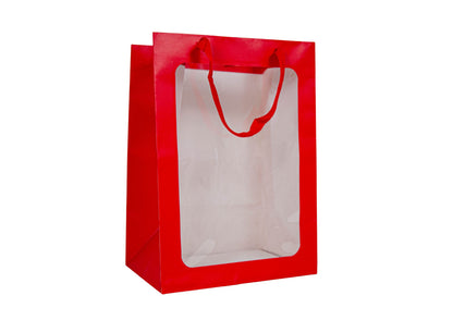 Set 10 pungi cu latura transparenta H18