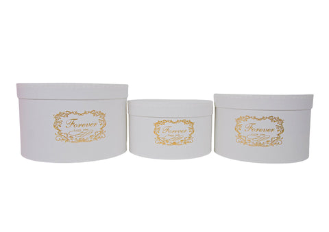 Set 3 cutii pentru aranjamente florale