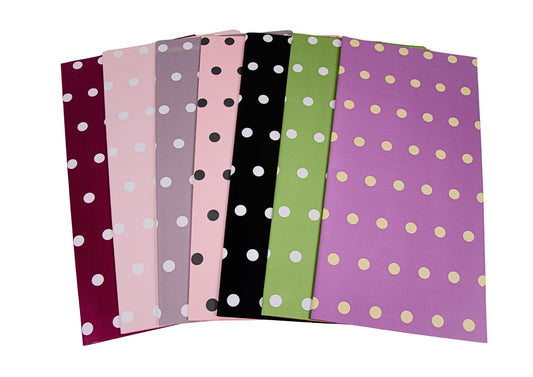 Celofan Preumim  Doua Fete  cu Buline 57x57cm 20 buc / set