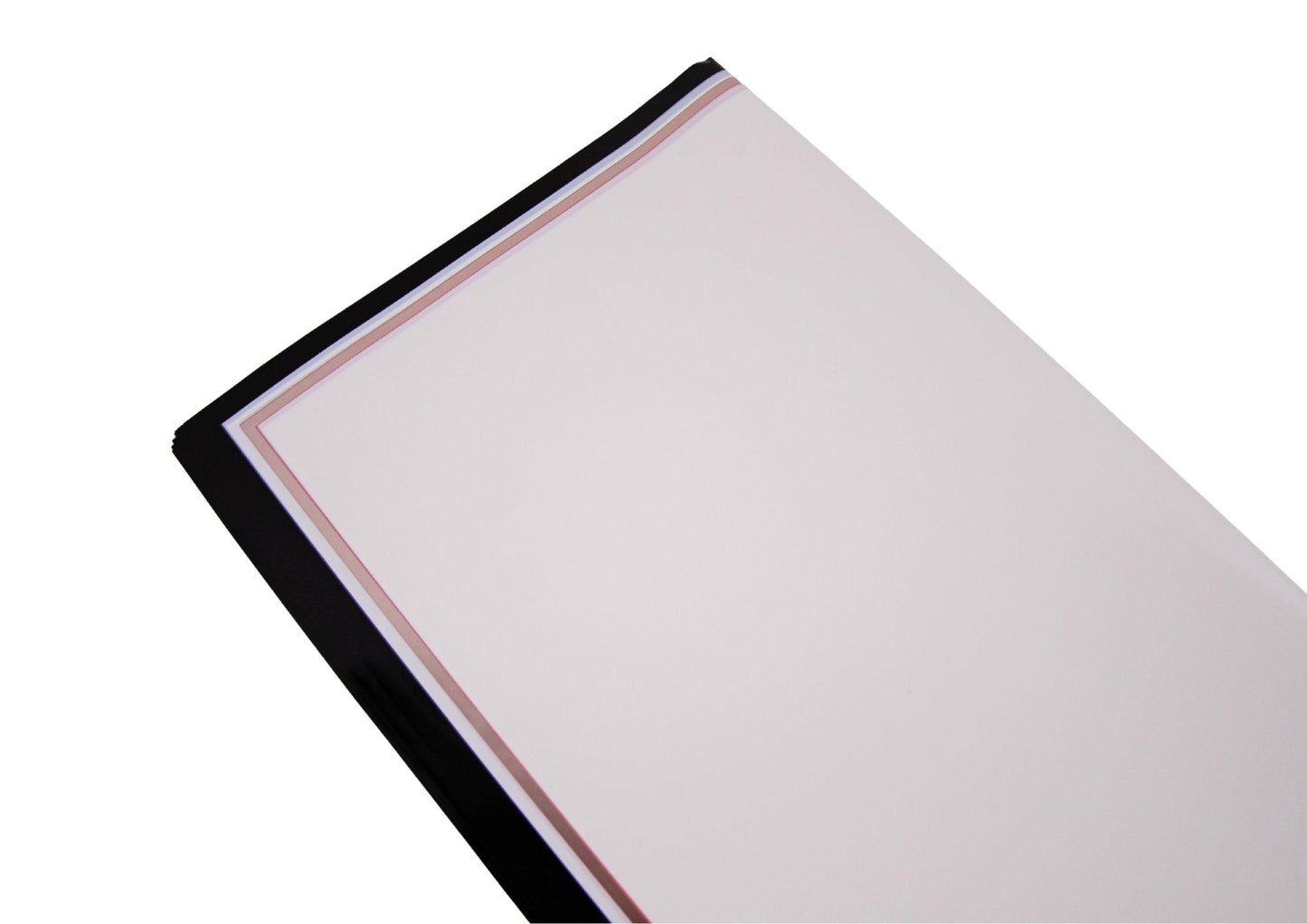 Celofan Mat cu Dunga pe Margine