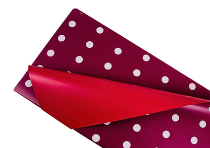 Celofan Preumim  Doua Fete  cu Buline 57x57cm 20 buc / set