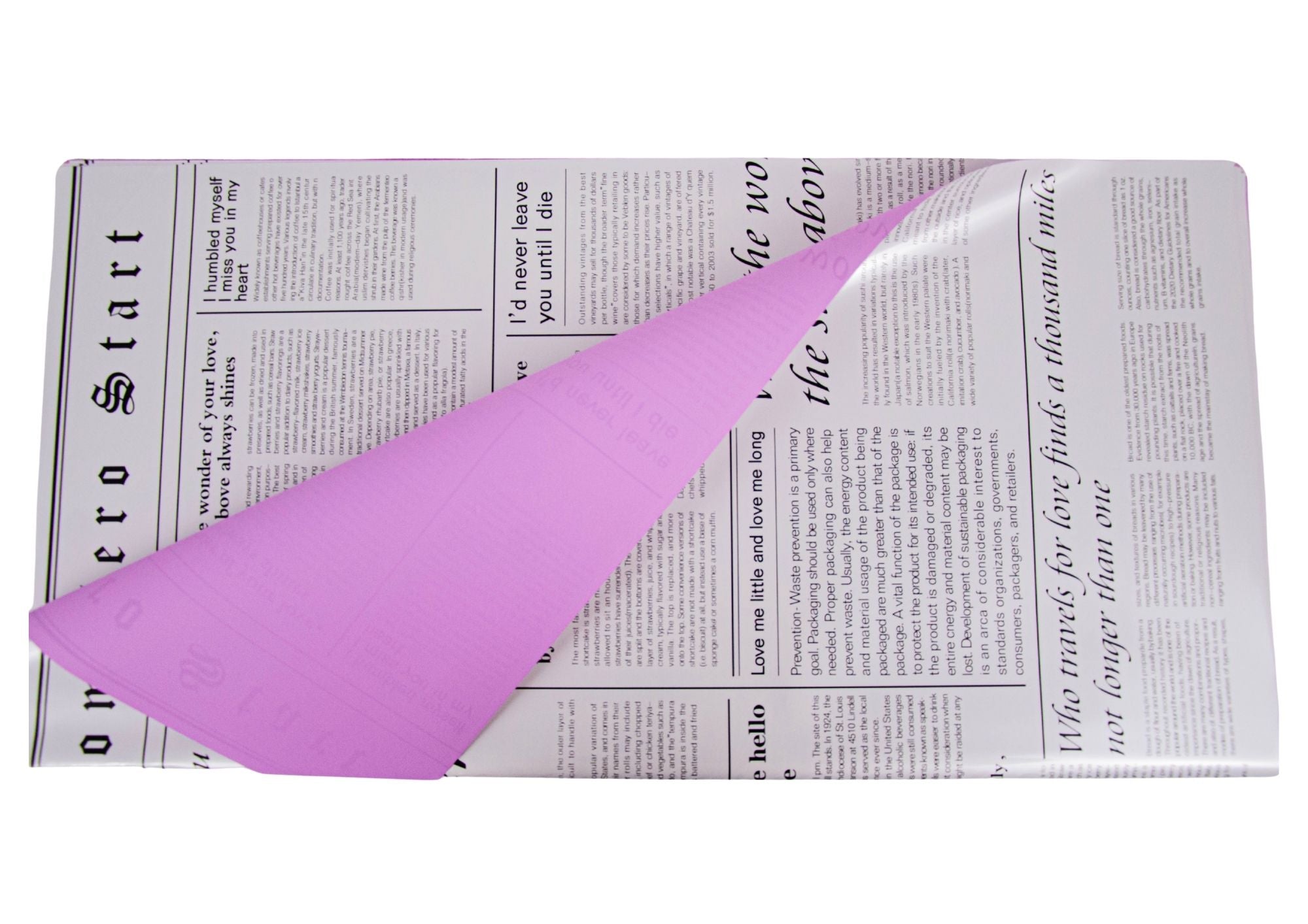 Folie Model Ziar 57x57cm 20 buc/set