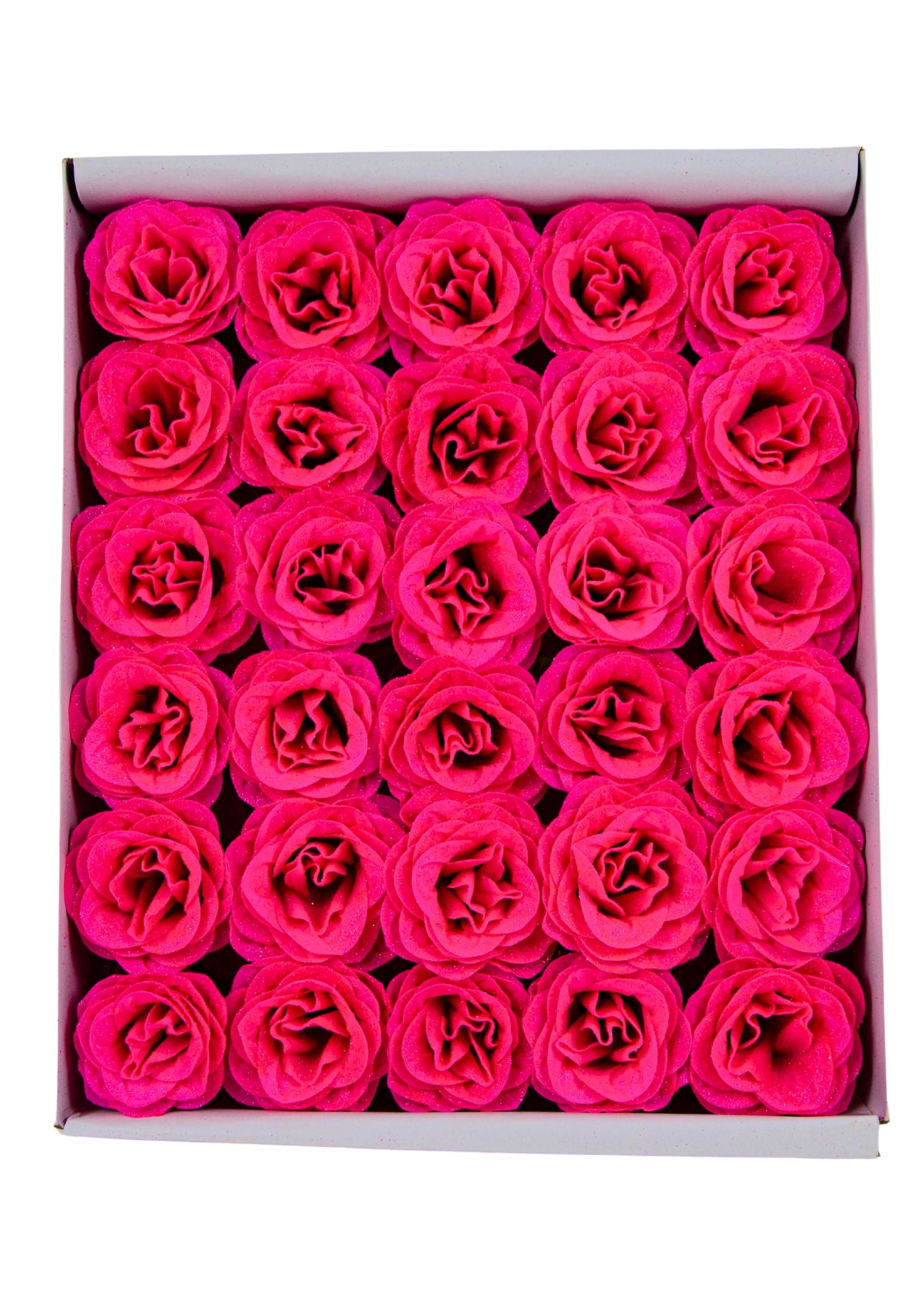 Set 30buc Trandafiri Premium  cu Sclipici