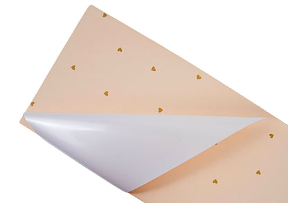 Celofan Ambalaj Doua Fete cu Inimi 57x57cm 20 buc/set