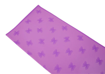 Celofan Patrat Mat Cu Chenar si Fluturi Model 51