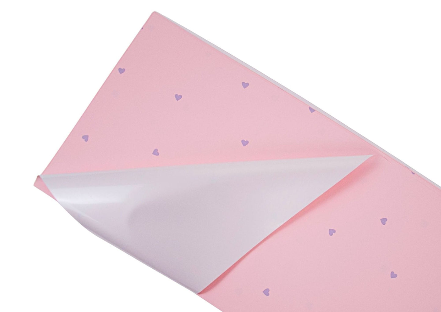 Celofan Ambalaj Doua Fete cu Inimi 57x57cm 20 buc/set