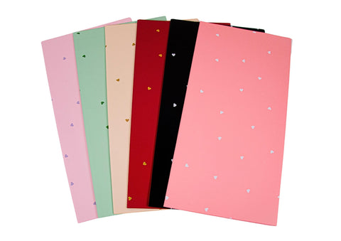 Folie Ambalaj cu Inimi 57x57cm 20 buc/set