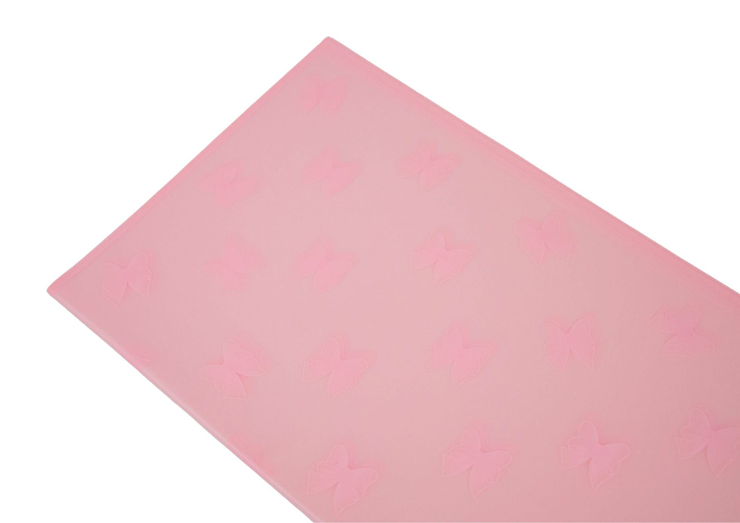 Celofan Patrat Mat Cu Chenar si Fluturi Model 51