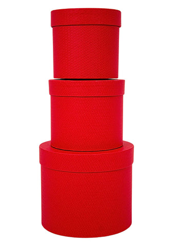 SET 3 CUTII ROTUNDE 11CM