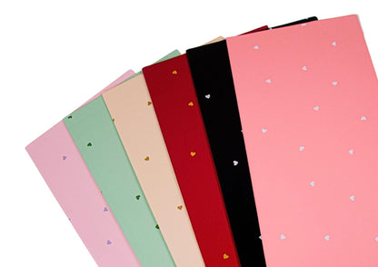 Celofan Ambalaj Doua Fete cu Inimi 57x57cm 20 buc/set