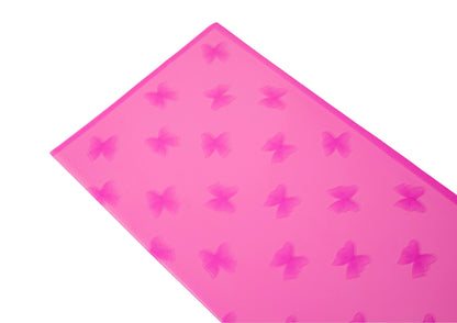 Celofan Patrat Mat Cu Chenar si Fluturi Model 51