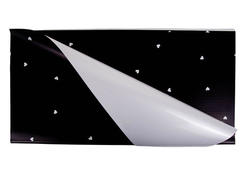 Folie Ambalaj cu Inimi 57x57cm 20 buc/set