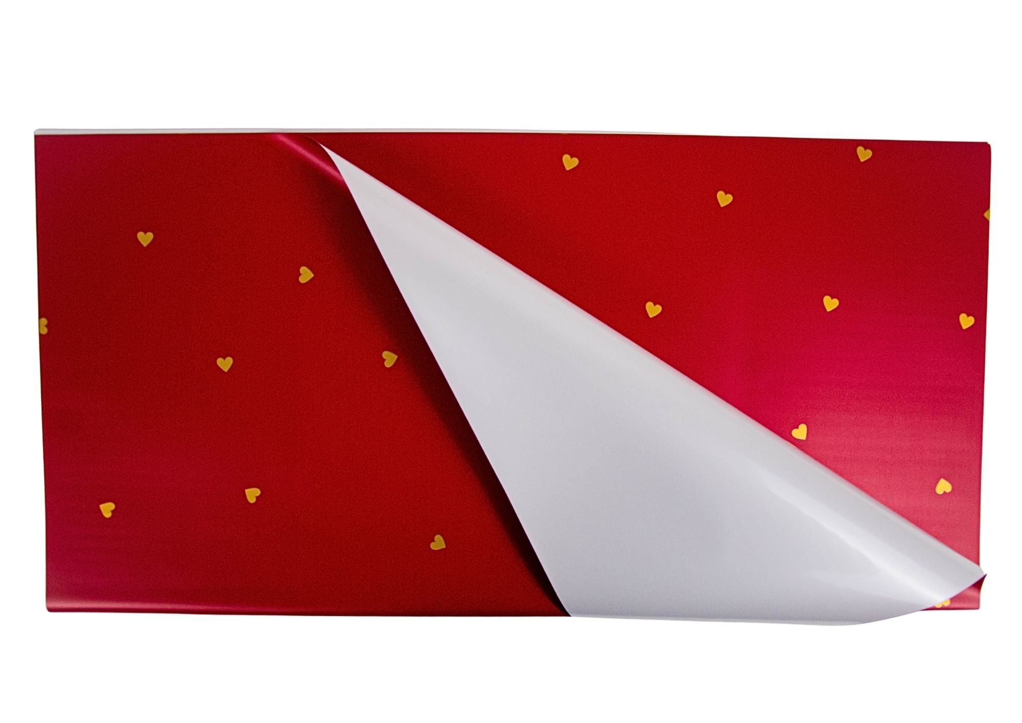 Folie Ambalaj cu Inimi 57x57cm 20 buc/set