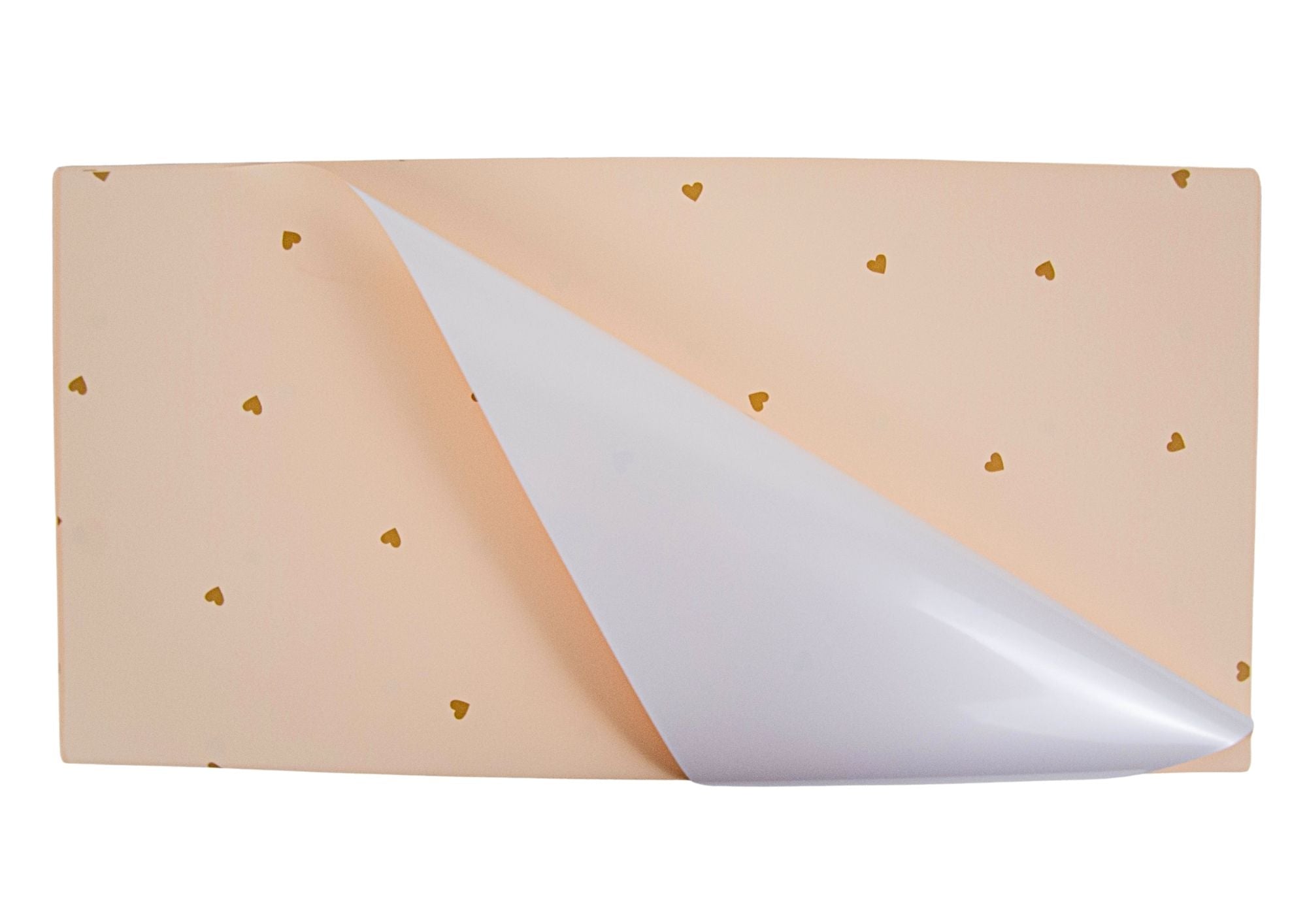 Folie Ambalaj cu Inimi 57x57cm 20 buc/set