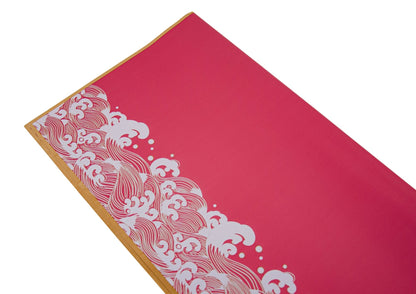 Celofan Patrat  Cu Chenar si Valuri Model 49