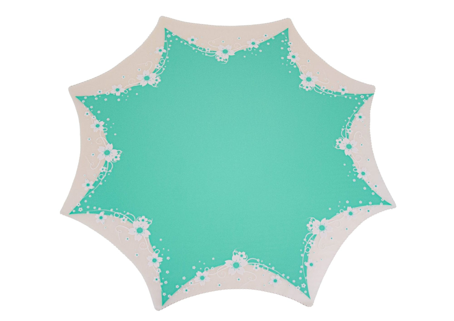 Celofan Rotund   cu Model Floral pe Margine 53x52.5cm 18 buc/set