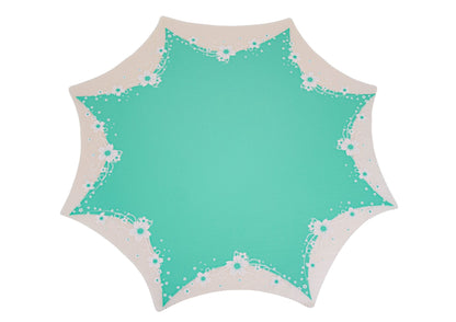 Celofan Rotund   cu Model Floral pe Margine 53x52.5cm 18 buc/set