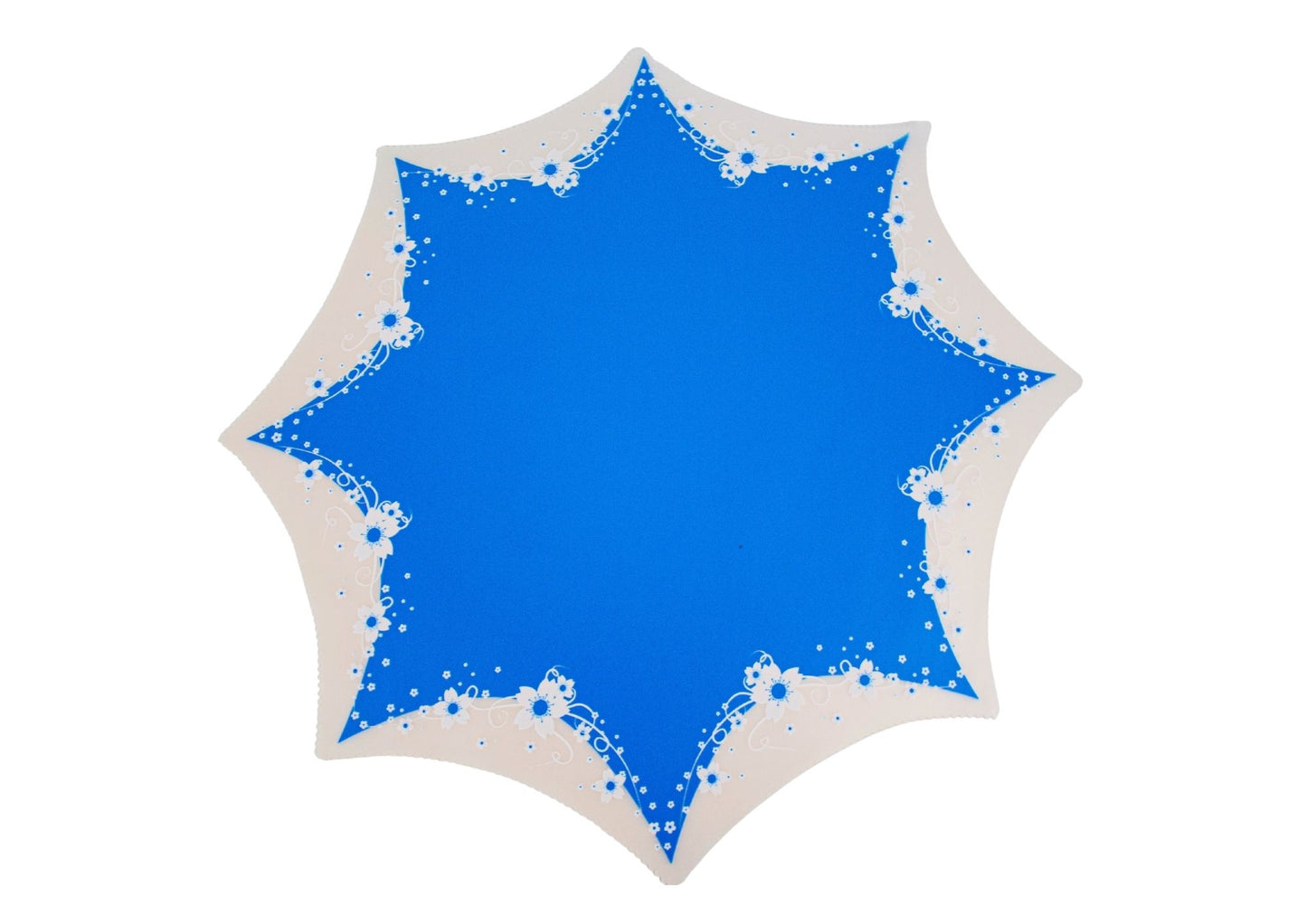 Celofan Rotund   cu Model Floral pe Margine 53x52.5cm 18 buc/set