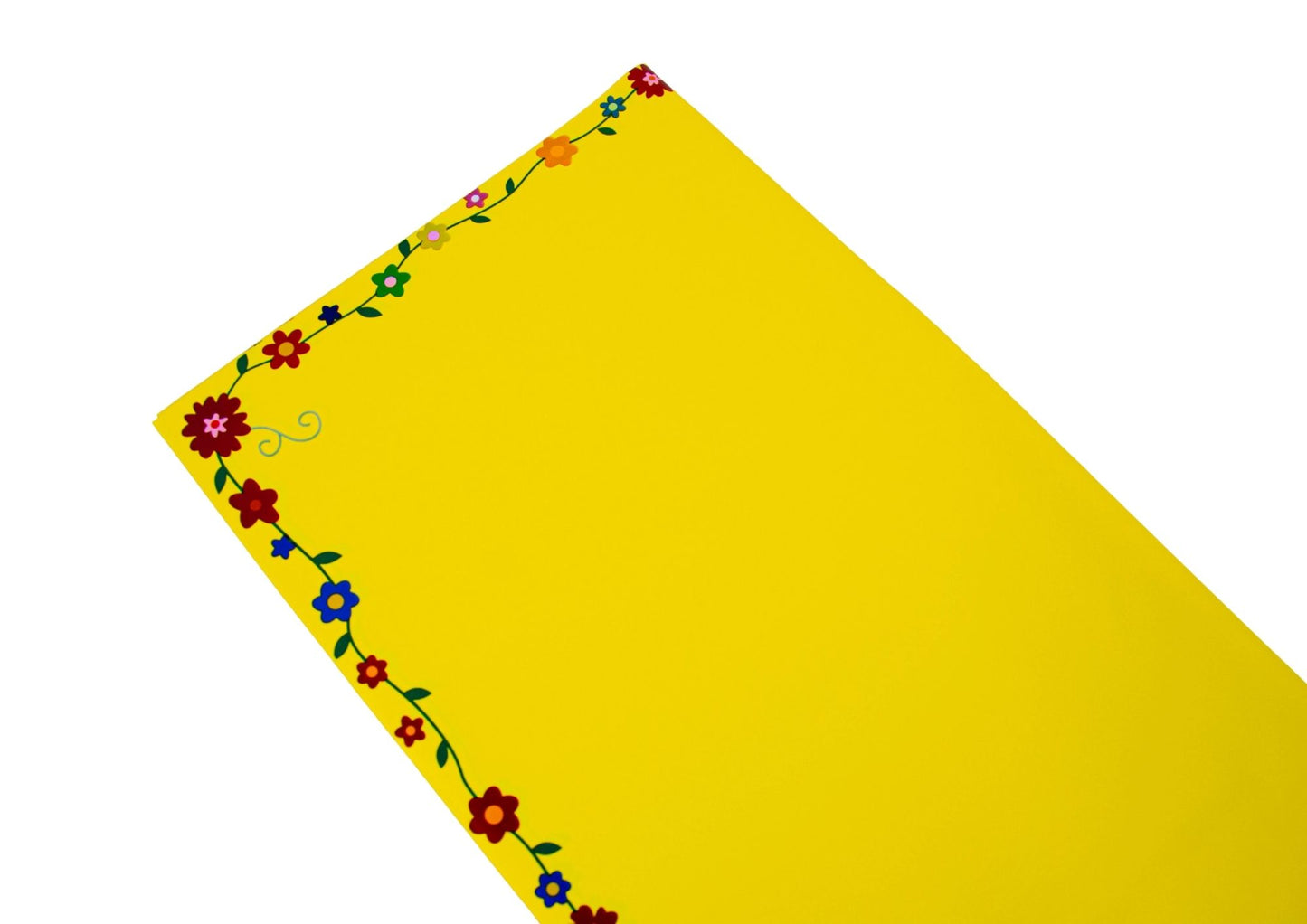 Celofan Premium Uni Cu Flori Pe Margine