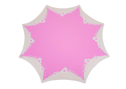 Celofan Rotund   cu Model Floral pe Margine 53x52.5cm 18 buc/set