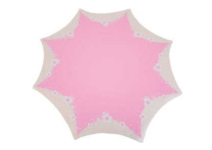 Celofan Rotund   cu Model Floral pe Margine 53x52.5cm 18 buc/set