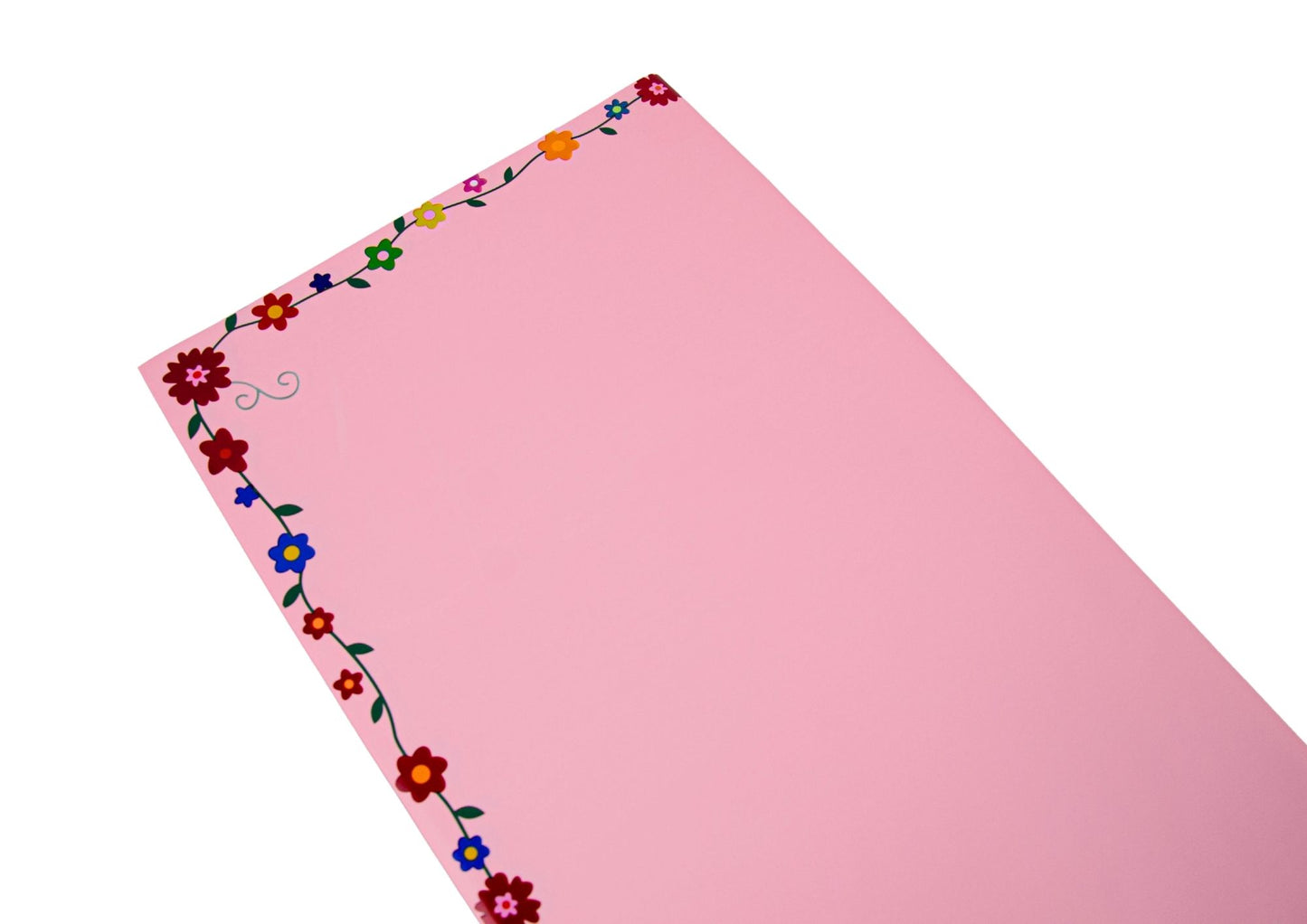 Celofan Premium Uni Cu Flori Pe Margine