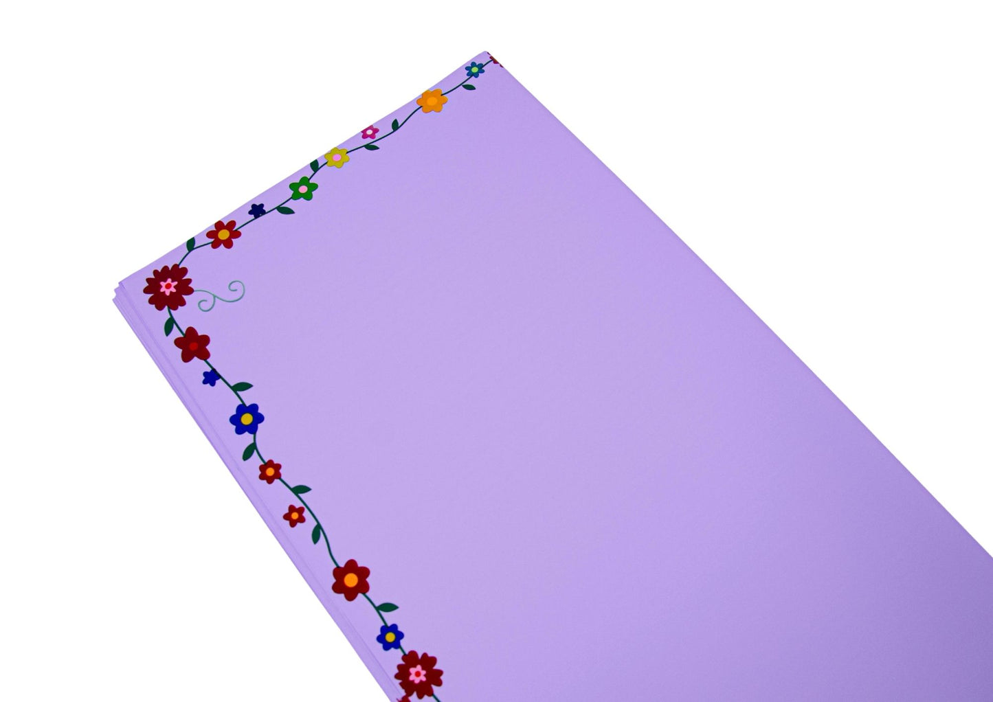 Celofan Premium Uni Cu Flori Pe Margine