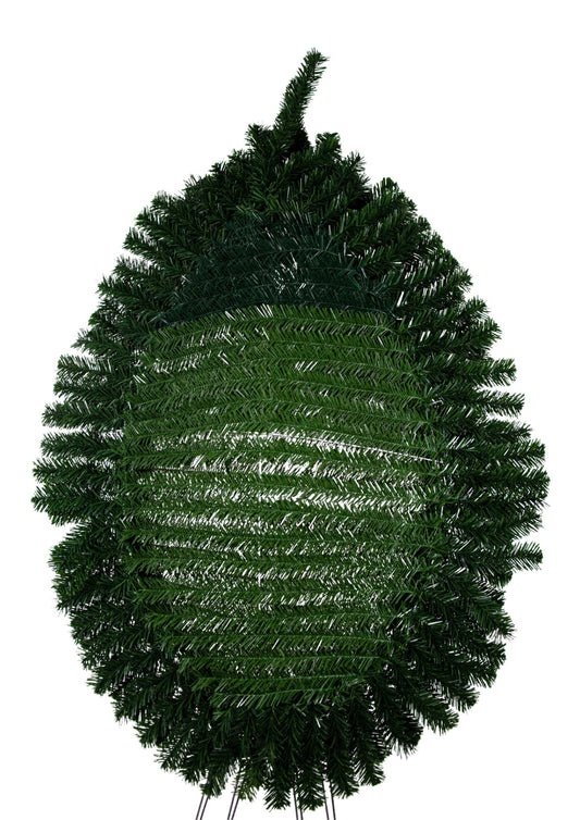 Coroana Brad Artificial Lacrima H 135 cm Varianta Plina C4