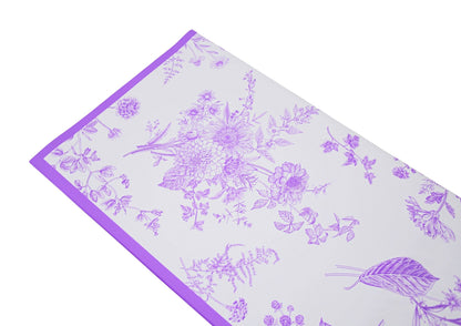 Celofan Premium Doua Fete Patrat Cu Frunze Model 46