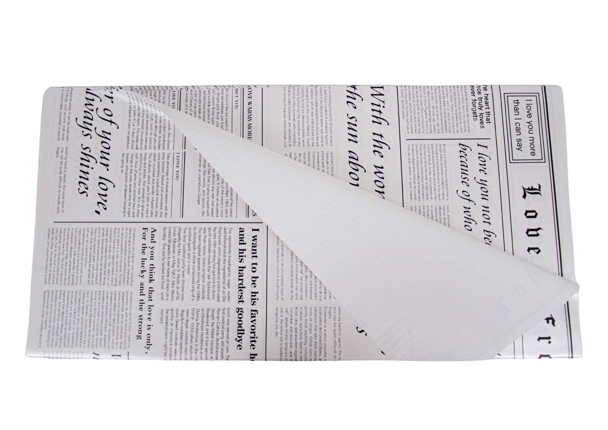 Folie Model Ziar 57x57cm 20 buc/set