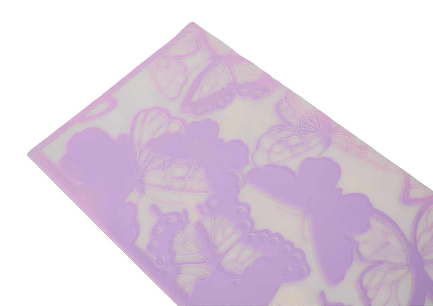 Celofan Patrat Mat Cu Fluturi Mari Model 52