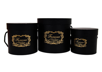 Set 3 Cutii Rotunde pentru Flori H12-H17