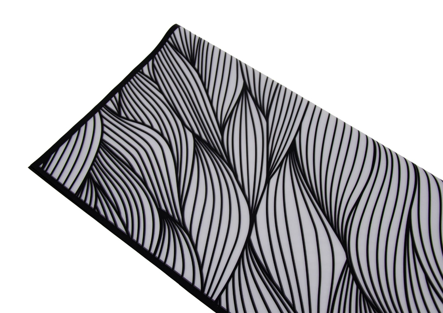 Celofan Patrat Cu Chenar si Frunze Mari Model 53