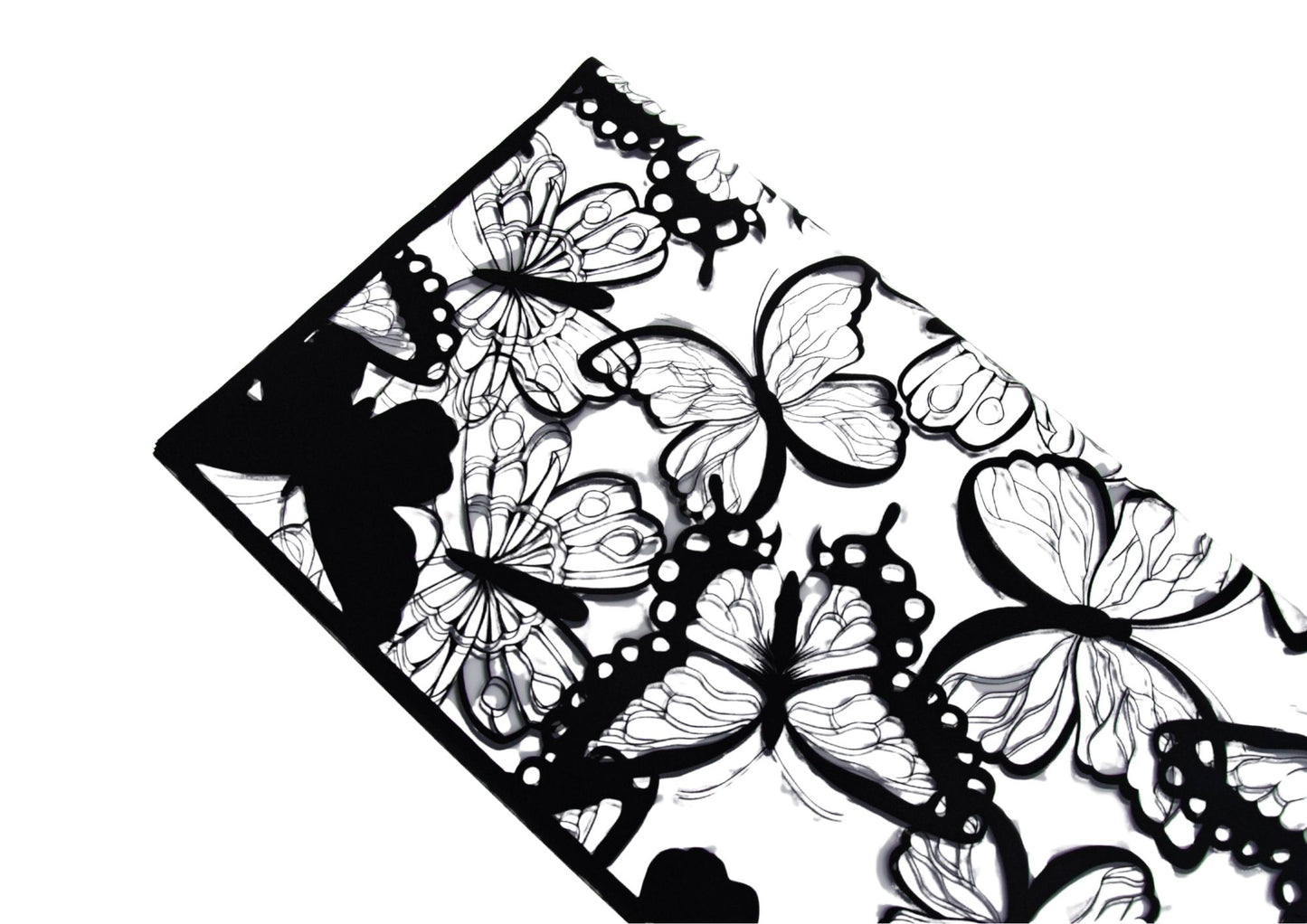 Celofan Premium  Cu  Fluturi  Mari 58x58