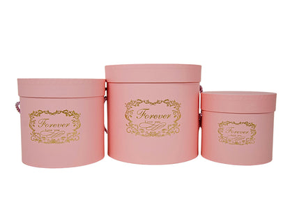 Set 3 Cutii Rotunde pentru Flori H12-H17