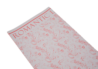 Celofan Patrat Doua Fete Cu Flori Model 55