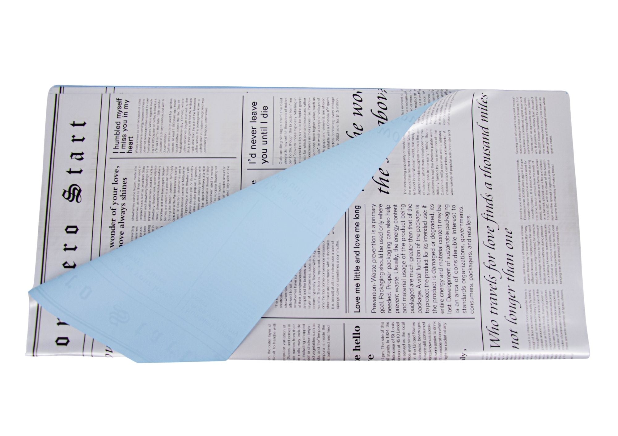 Folie Model Ziar 57x57cm 20 buc/set