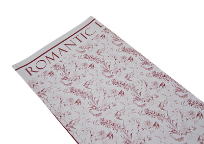 Celofan Patrat Doua Fete Cu Flori Model 55