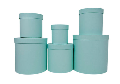 Set 6 Cutii Rotunde pentru Flori H12.5-H25