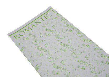 Celofan Patrat Doua Fete Cu Flori Model 55