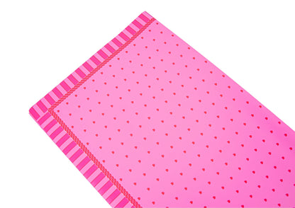 Celofan Premium  Doua Fete Cu Inimioare