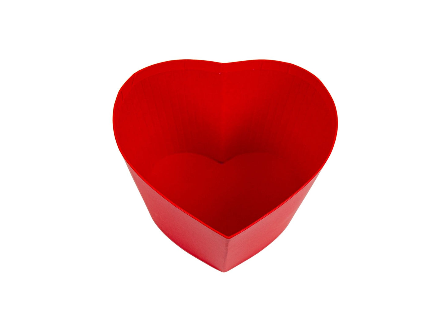 Cutie Tip Inima Uni pentru Flori D10x14 H10 cm