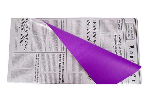 Folie Model Ziar 57x57cm 20 buc/set