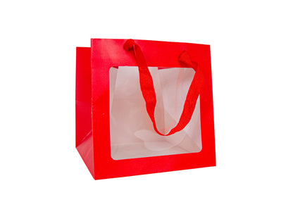 Set 10 pungi cu latura transparenta H20