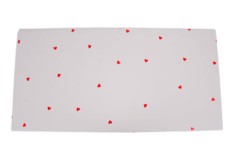 Folie Ambalaj cu Inimi 57x57cm 20 buc/set